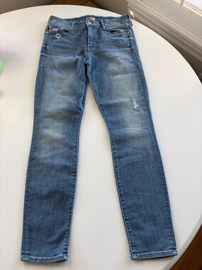 Mother Looker Petite Graffiti Girl Jeans